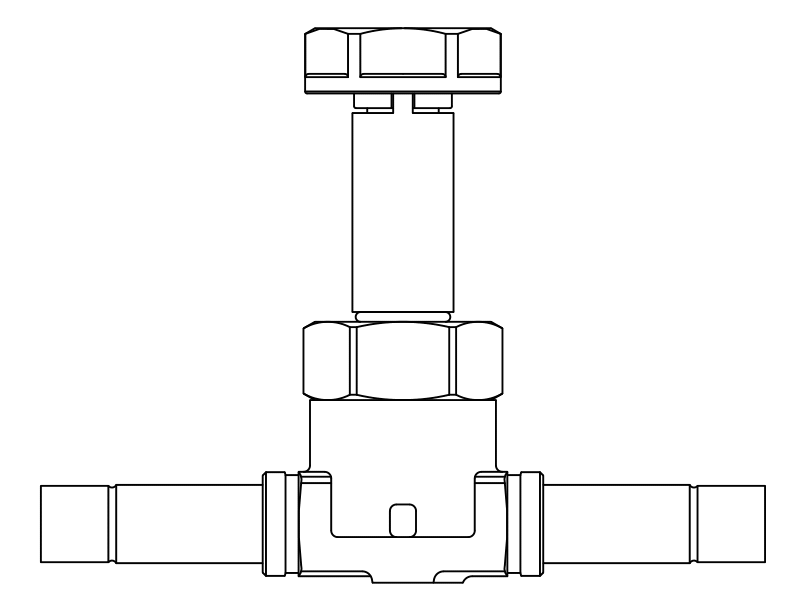 常閉電磁閥1038/M12S,內(nèi)連焊接接頭,活塞先導(dǎo)式