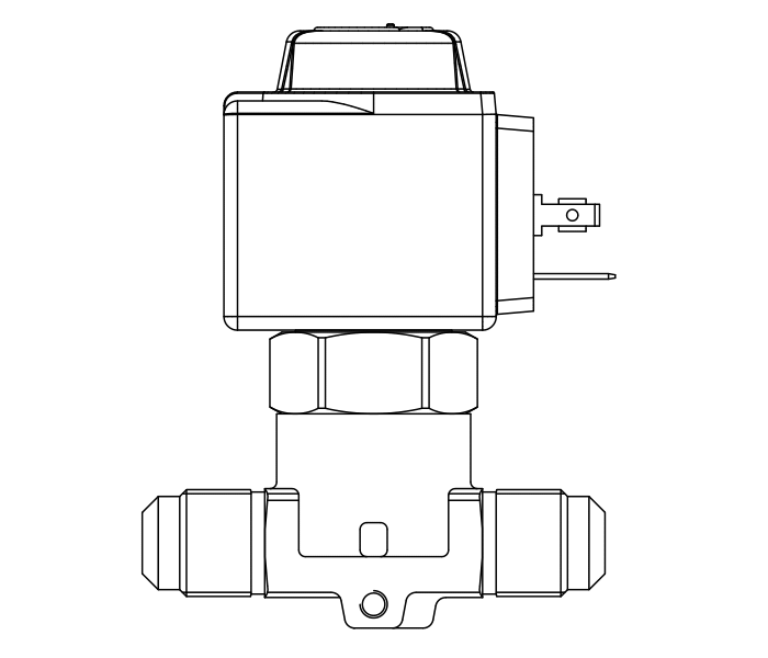 常閉電磁閥1050/5A6,SAE直螺紋接頭,活塞先導(dǎo)式