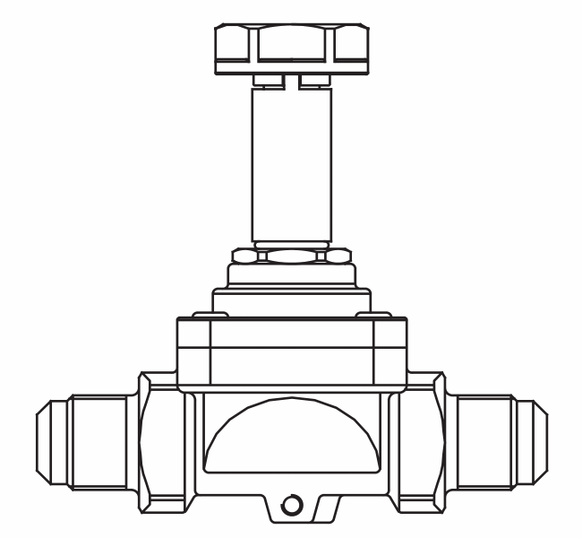 常開電磁閥1140/4S,SAE直螺紋接頭,活塞先導(dǎo)式