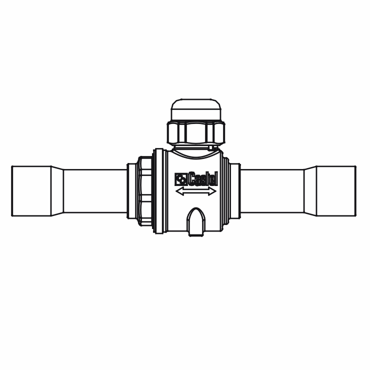 球閥6570/M10,ODS銅管內(nèi)連接焊接接頭